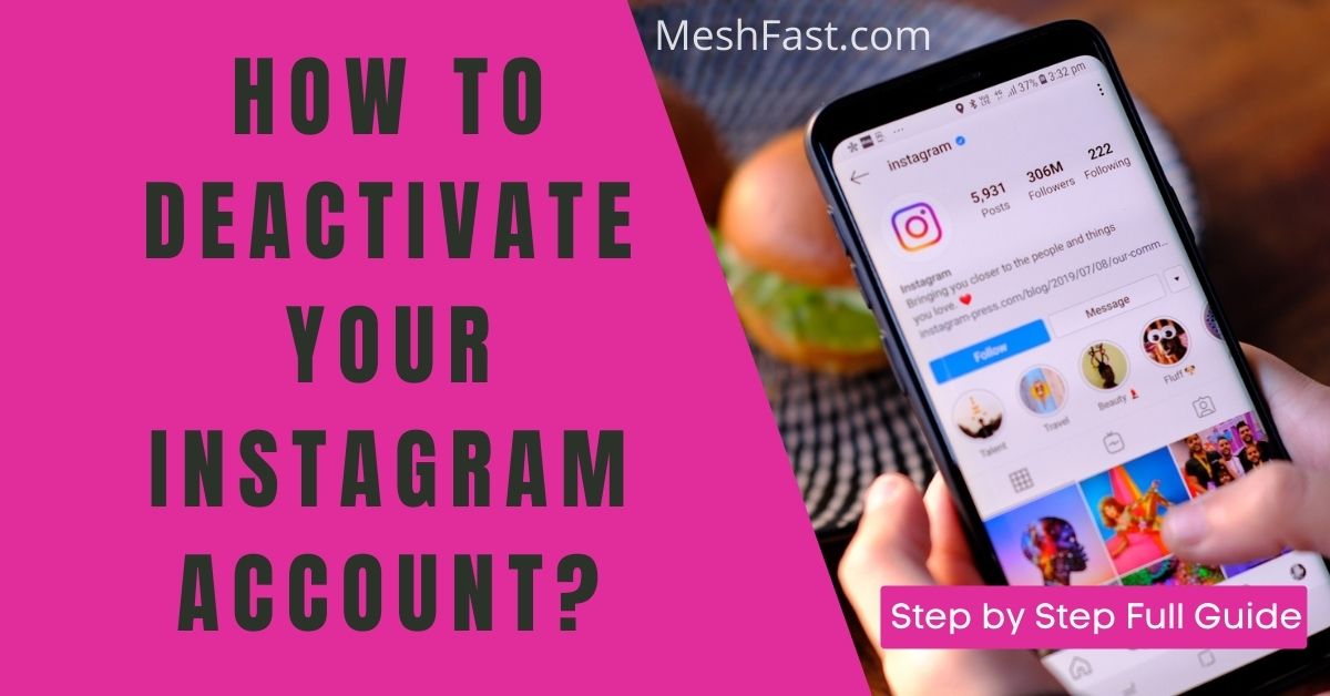 How to Deactivate Your Instagram Account